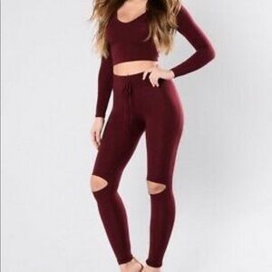 2 piece pant set